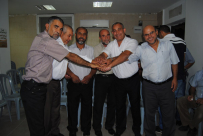 بالصور: مراسم توقيع اتفاق الوحدة بين قائمتي "الرملة الموحدة" وقائمة "الوحدة من أجل الرملة"